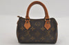 Authentic Louis Vuitton Monogram Mini Speedy Hand Bag Purse M41534 LV 2813I