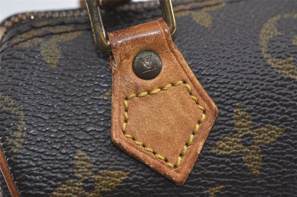 Authentic Louis Vuitton Monogram Mini Speedy Hand Bag Purse M41534 LV 2813I