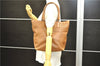 Authentic BOTTEGA VENETA Intrecciato Leather Shoulder Tote Bag Brown 2816E