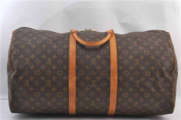 Authentic Louis Vuitton Monogram Keepall 60 Travel Boston Bag M41422 LV 2816F