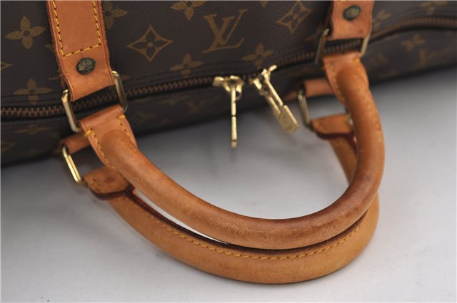 Authentic Louis Vuitton Monogram Keepall 60 Travel Boston Bag M41422 LV 2816F