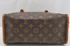 Authentic Louis Vuitton Monogram Popincourt Haut Shoulder Bag M40007 LV 2816I