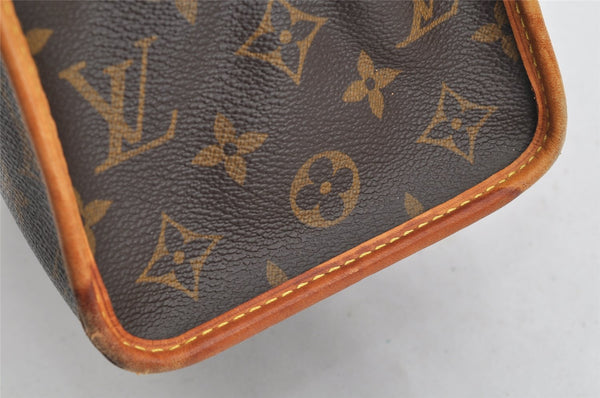 Authentic Louis Vuitton Monogram Popincourt Haut Shoulder Bag M40007 LV 2816I