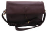 Authentic Cartier Must de Cartier Shoulder Cross Bag Leather Bordeaux Red 2817E