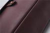 Authentic Cartier Must de Cartier Shoulder Cross Bag Leather Bordeaux Red 2817E