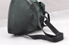 Authentic PRADA VELA Nylon Tessuto Leather Drawstring Backpack B2811 Green 2818I