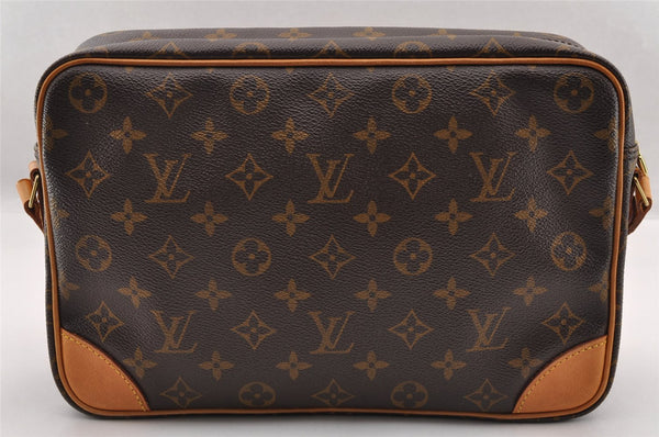 Authentic Louis Vuitton Monogram Trocadero 30 Shoulder Cross Bag M51272 LV 2819I