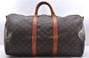 Authentic Louis Vuitton Monogram Keepall Bandouliere 50 M41416 Boston Bag 2820E