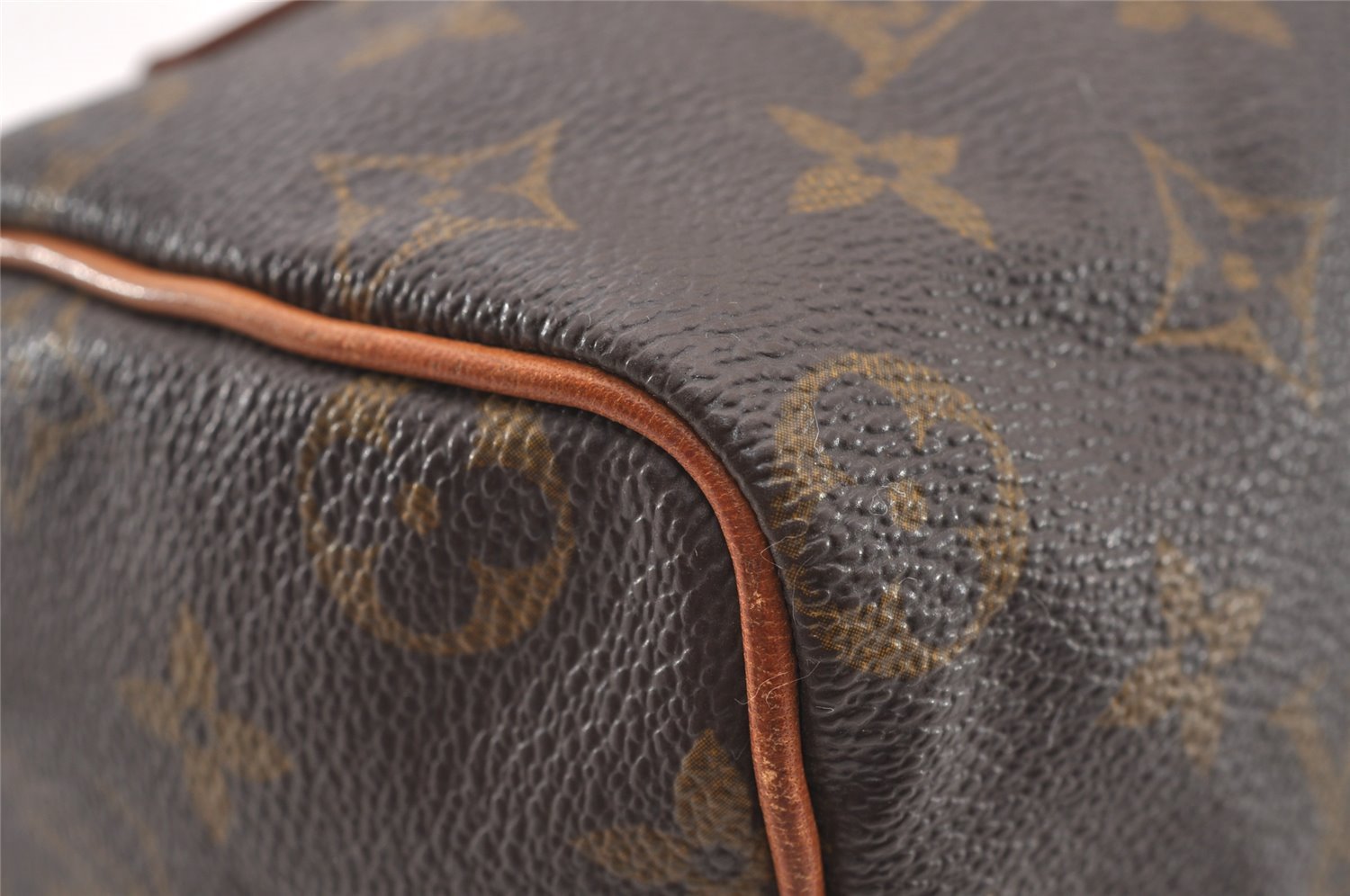 Authentic Louis Vuitton Monogram Mini Speedy Hand Bag Purse Old Model LV 2820I