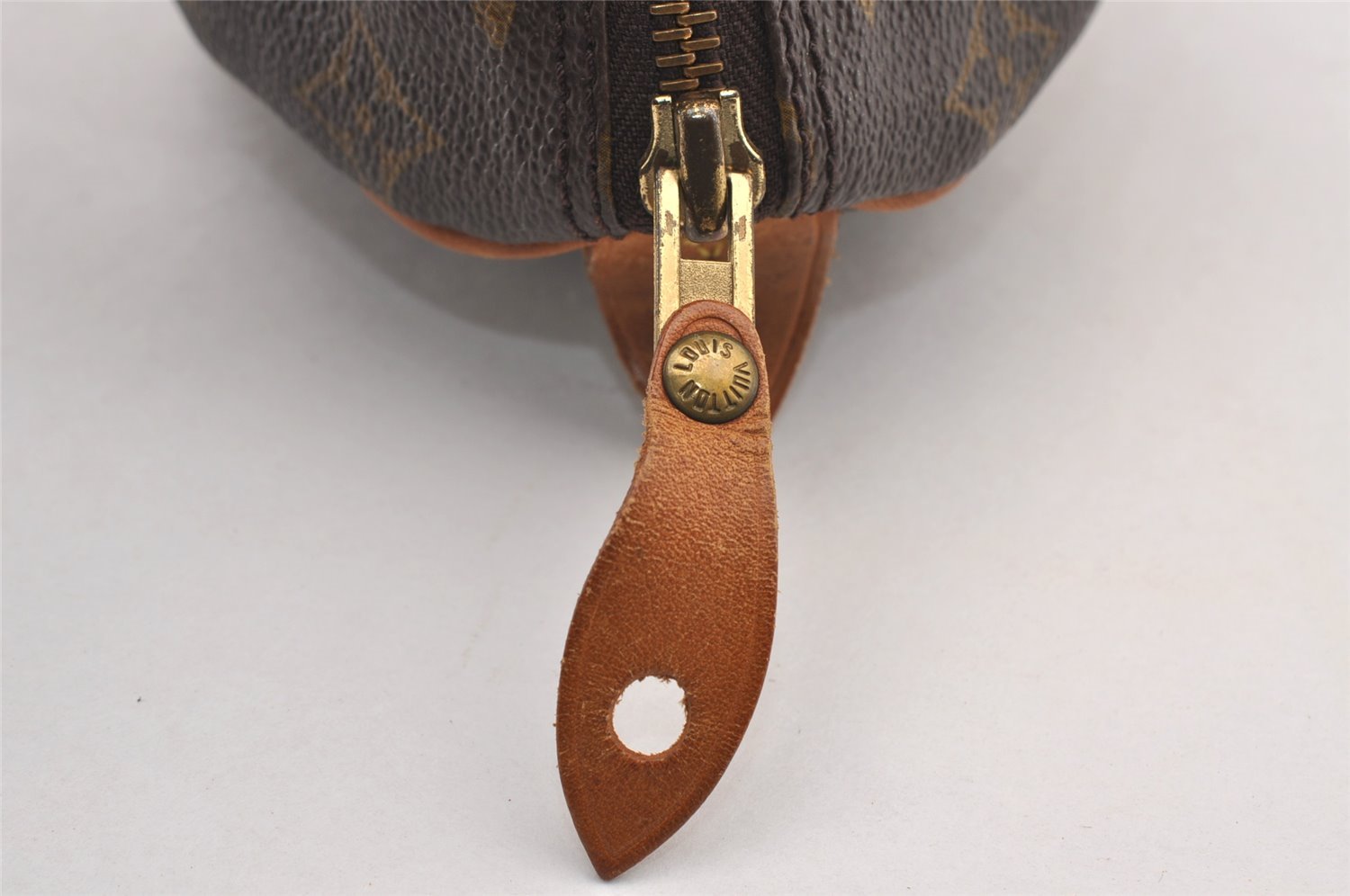 Authentic Louis Vuitton Monogram Mini Speedy Hand Bag Purse Old Model LV 2820I