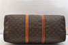 Auth Louis Vuitton Monogram Keepall Bandouliere 50 Boston Bag M41416 LV 2821E