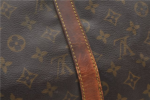 Auth Louis Vuitton Monogram Keepall Bandouliere 50 Boston Bag M41416 LV 2821E