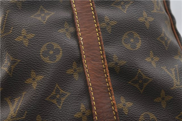 Auth Louis Vuitton Monogram Keepall Bandouliere 50 Boston Bag M41416 LV 2821E