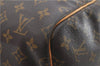 Authentic Louis Vuitton Monogram Keepall Bandouliere 55 M41414 Boston Bag 2823E