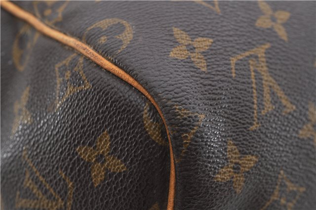 Authentic Louis Vuitton Monogram Keepall Bandouliere 55 M41414 Boston Bag 2823E