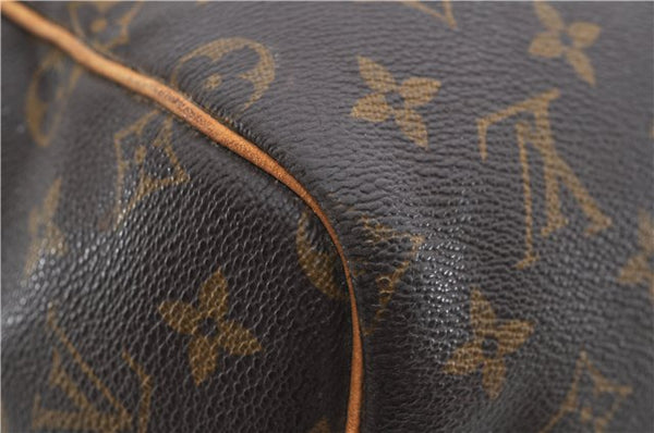 Authentic Louis Vuitton Monogram Keepall Bandouliere 55 M41414 Boston Bag 2823E