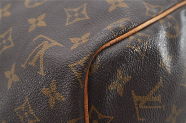 Authentic Louis Vuitton Monogram Keepall Bandouliere 55 M41414 Boston Bag 2823E