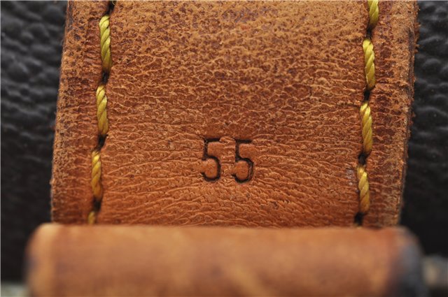 Authentic Louis Vuitton Monogram Keepall Bandouliere 55 M41414 Boston Bag 2823E