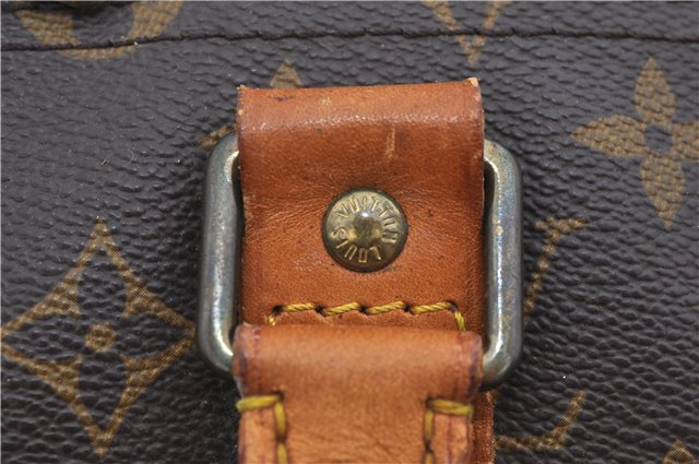 Authentic Louis Vuitton Monogram Keepall Bandouliere 55 M41414 Boston Bag 2823E