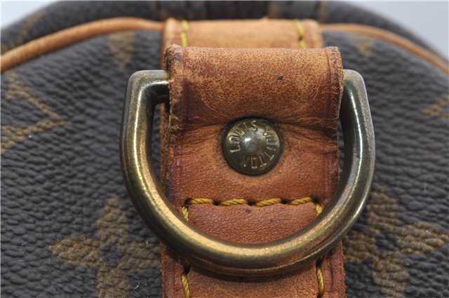 Authentic Louis Vuitton Monogram Keepall Bandouliere 55 M41414 Boston Bag 2823E