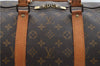 Authentic Louis Vuitton Monogram Keepall Bandouliere 55 M41414 Boston Bag 2823E