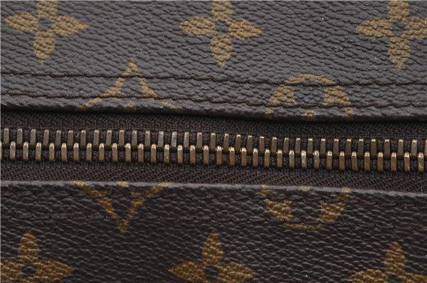 Authentic Louis Vuitton Monogram Keepall Bandouliere 55 M41414 Boston Bag 2823E