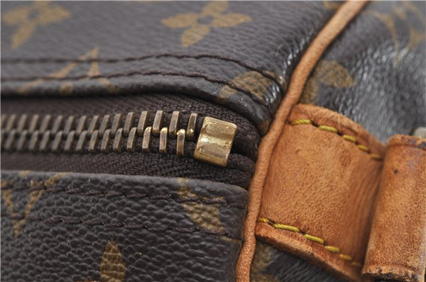 Authentic Louis Vuitton Monogram Keepall Bandouliere 55 M41414 Boston Bag 2823E