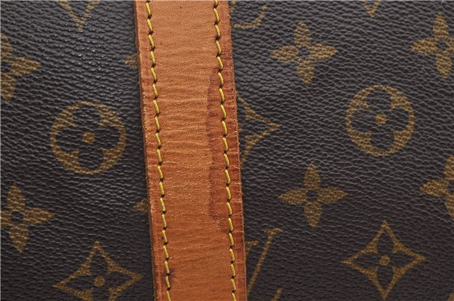 Authentic Louis Vuitton Monogram Keepall Bandouliere 55 M41414 Boston Bag 2823E