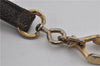 Authentic Louis Vuitton Monogram Leash Baxter MM Dog Lead M58056 LV 2823F