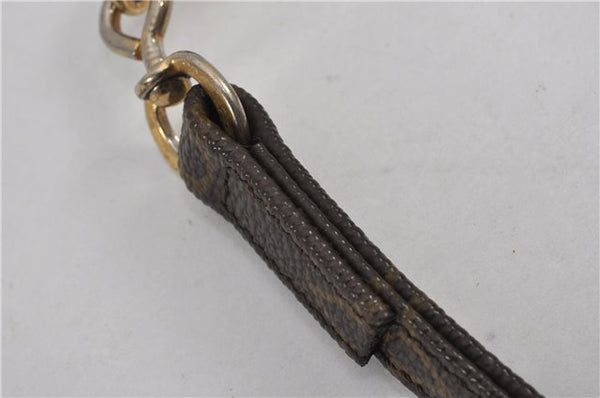 Authentic Louis Vuitton Monogram Leash Baxter MM Dog Lead M58056 LV 2823F