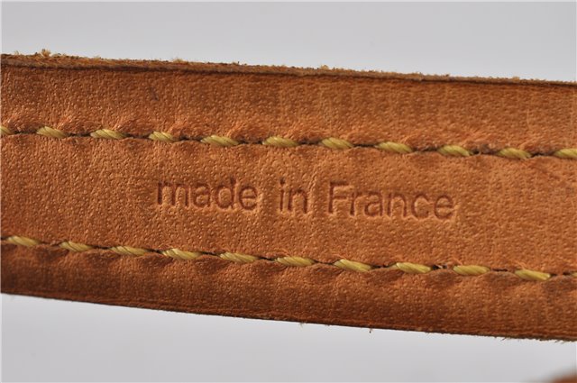 Authentic Louis Vuitton Monogram Leash Baxter MM Dog Lead M58056 LV 2823F