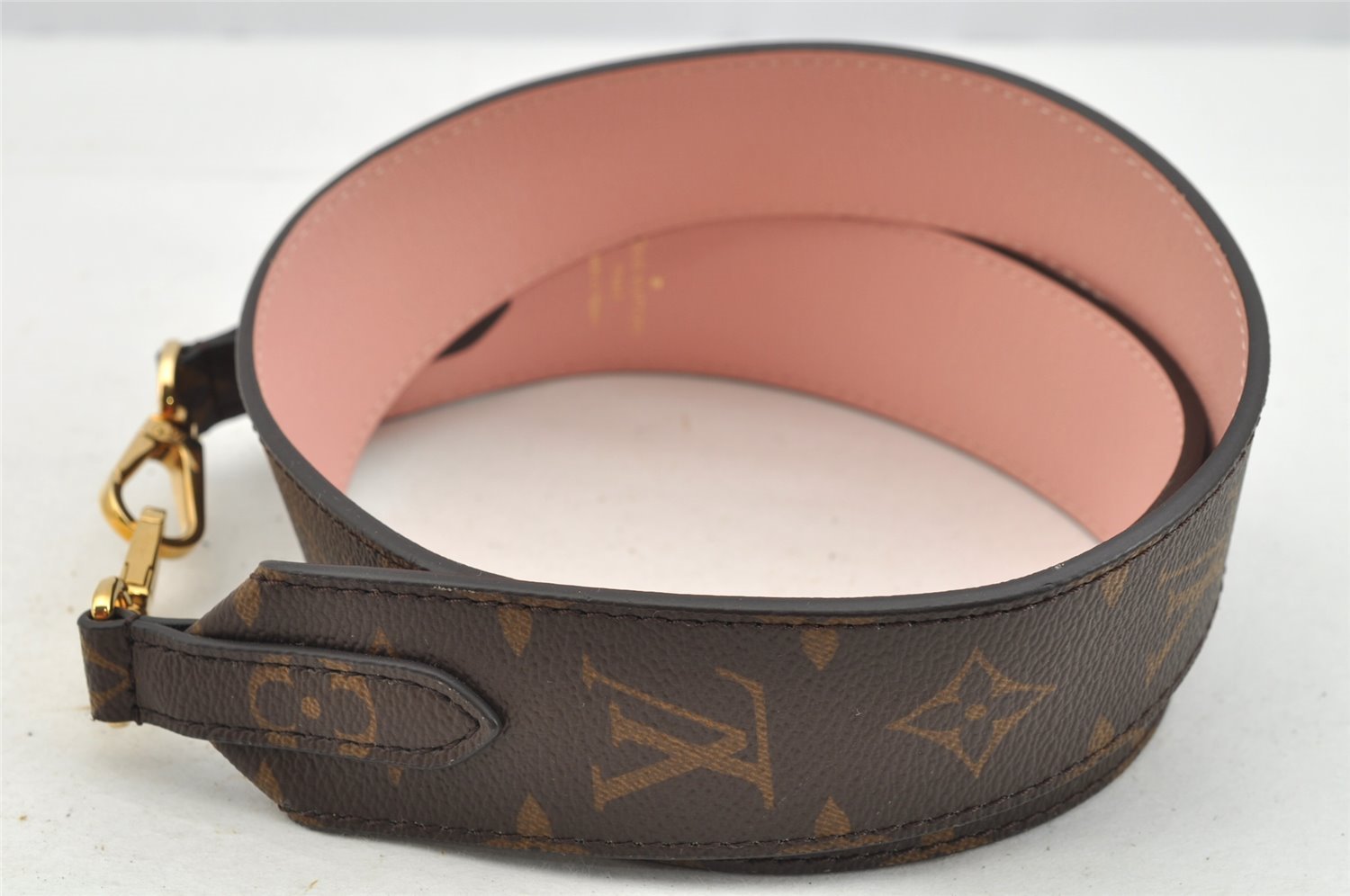 Authentic Louis Vuitton Monogram Shoulder Strap JO2330 38.4