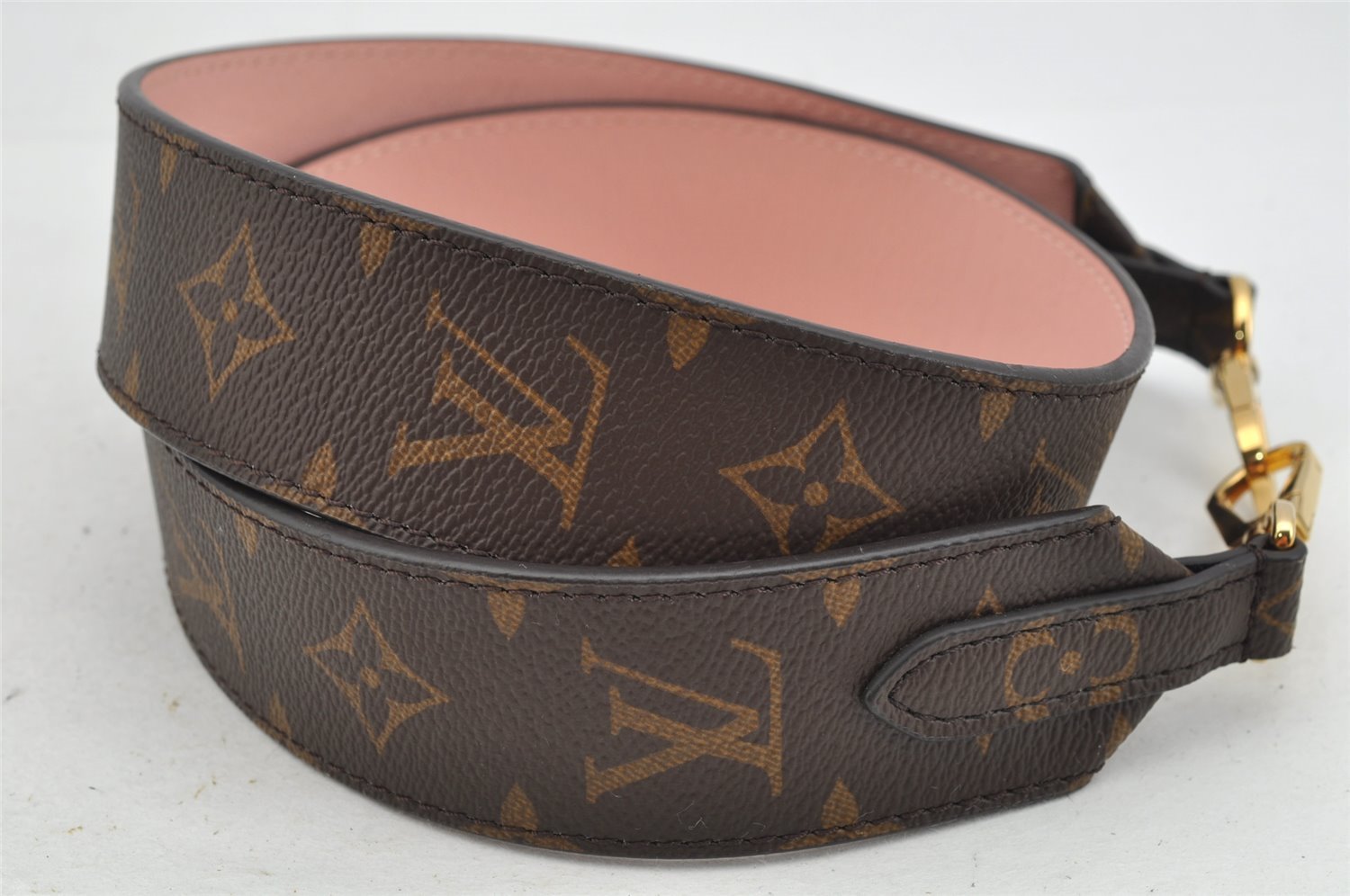 Authentic Louis Vuitton Monogram Shoulder Strap JO2330 38.4