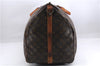 Auth Louis Vuitton Monogram Keepall Bandouliere 60 Boston Bag Old Model 2824E