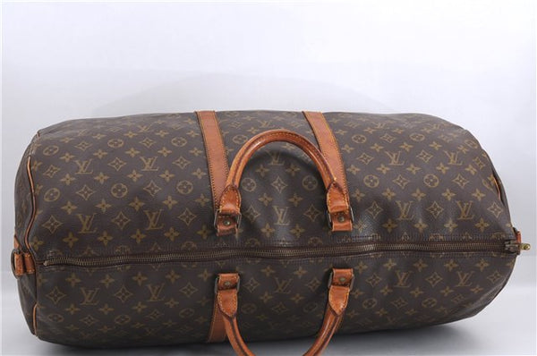 Auth Louis Vuitton Monogram Keepall Bandouliere 60 Boston Bag Old Model 2824E