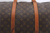 Auth Louis Vuitton Monogram Keepall Bandouliere 60 Boston Bag Old Model 2824E