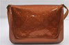 Auth Louis Vuitton Vernis Thompson Street Shoulder Bag Brown M91124 LV 2824F