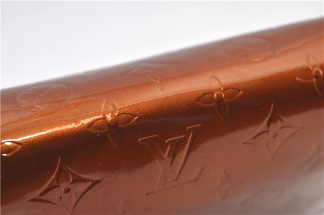 Auth Louis Vuitton Vernis Thompson Street Shoulder Bag Brown M91124 LV 2824F