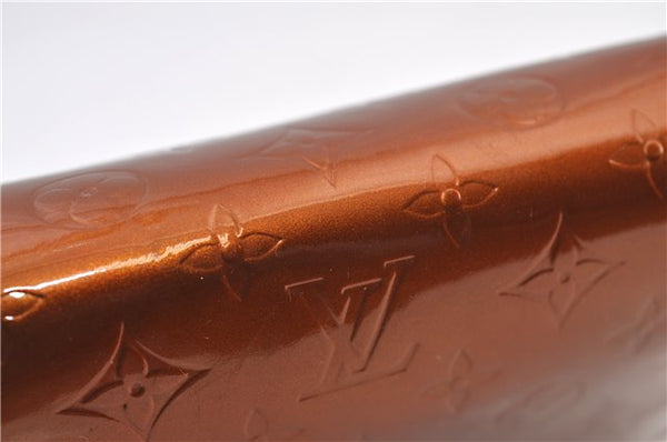 Auth Louis Vuitton Vernis Thompson Street Shoulder Bag Brown M91124 LV 2824F