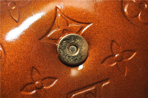 Auth Louis Vuitton Vernis Thompson Street Shoulder Bag Brown M91124 LV 2824F