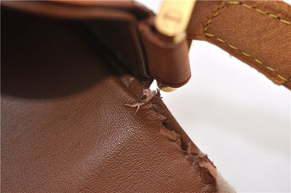 Auth Louis Vuitton Vernis Thompson Street Shoulder Bag Brown M91124 LV 2824F