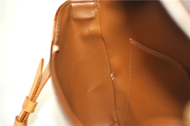 Auth Louis Vuitton Vernis Thompson Street Shoulder Bag Brown M91124 LV 2824F