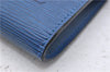 Authentic Louis Vuitton Epi Pochette Accessoires Pouch Blue M52945 LV 2825D
