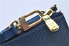 Authentic Louis Vuitton Epi Pochette Accessoires Pouch Blue M52945 LV 2825D