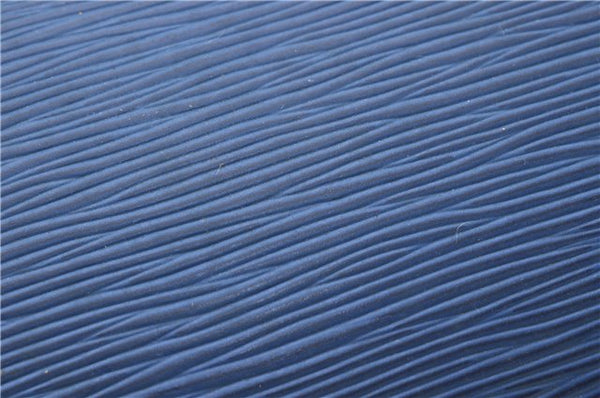 Authentic Louis Vuitton Epi Pochette Accessoires Pouch Blue M52945 LV 2825D