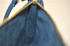 Authentic Louis Vuitton Epi Pochette Accessoires Pouch Blue M52945 LV 2825D