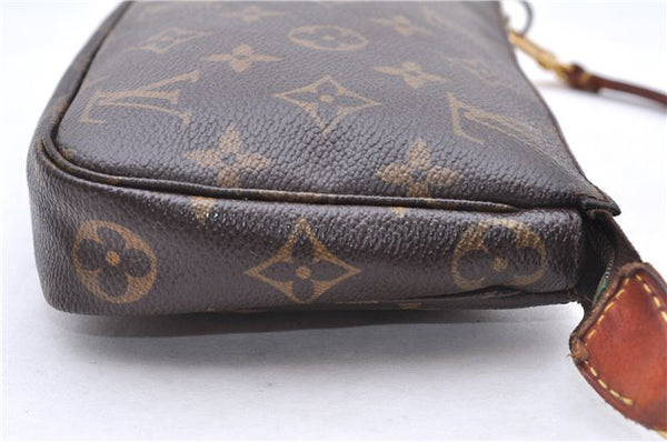 Authentic Louis Vuitton Monogram Pochette Accessoires Pouch M51980 LV Junk 2825E
