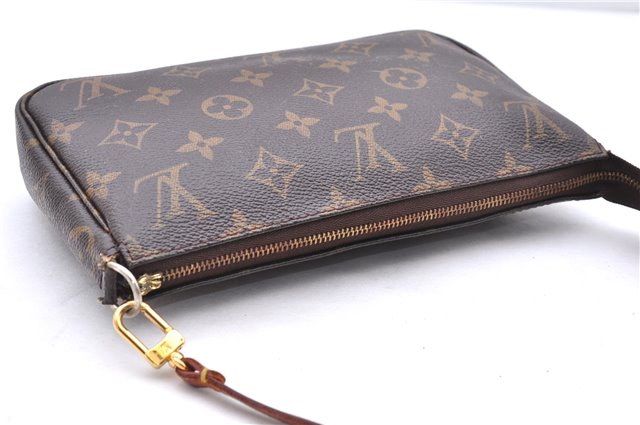 Authentic Louis Vuitton Monogram Pochette Accessoires Pouch M51980 LV Junk 2825E