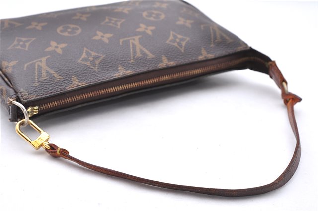 Authentic Louis Vuitton Monogram Pochette Accessoires Pouch M51980 LV Junk 2825E