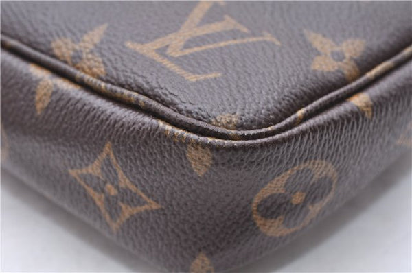 Authentic Louis Vuitton Monogram Pochette Accessoires Pouch M51980 LV Junk 2825E